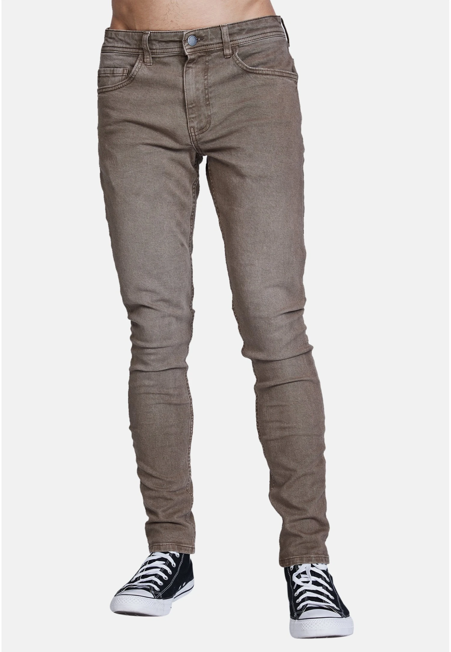 COTTON ON Jeans Skinny Fit - Washed Mocha 3 COTTON ON Jeans Skinny Fit - Washed Mocha