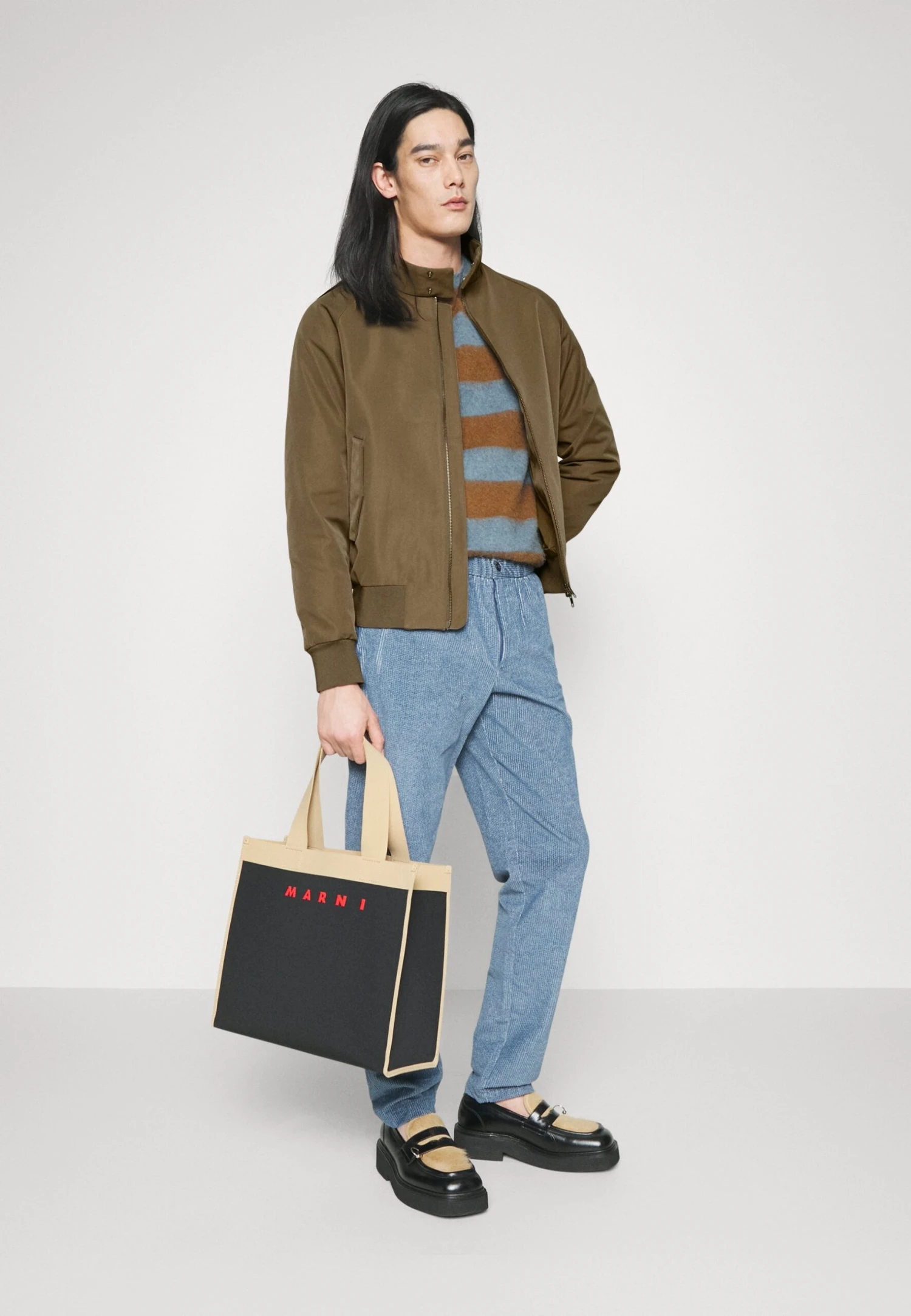 NN07 Dawson Light - Bomberjacks - Khaki Grey 4 NN07 Dawson Light - Bomberjacks - Khaki Grey - Afbeelding 2