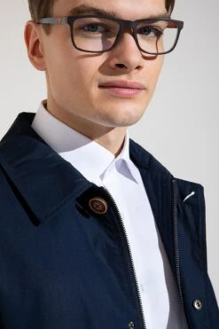 Bolivar - Halflange Jas - Navy -Jack and Jones Verkoopwinkel 10e80a42f9d240a297da44e21d96687e