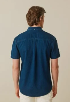 Next Short Sleeve Standard - Overhemd - Blue -Jack and Jones Verkoopwinkel 1131fe7d0daf435482c6b8375ac2f30a