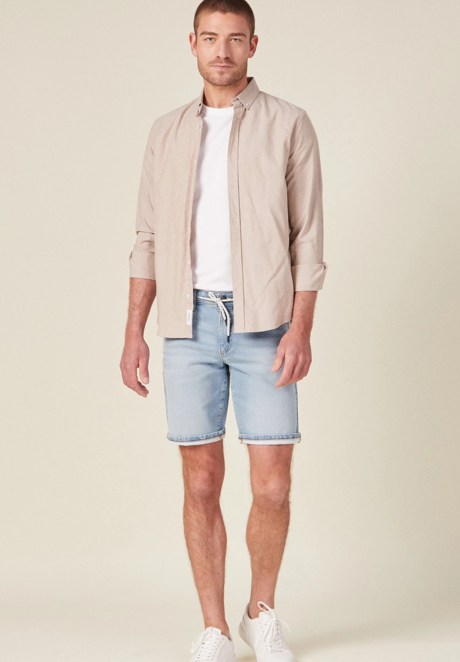 Mit Ultra-Stretch - Jeansshort - Denim Bleach 4 Mit Ultra-Stretch - Jeansshort - Denim Bleach - Afbeelding 2