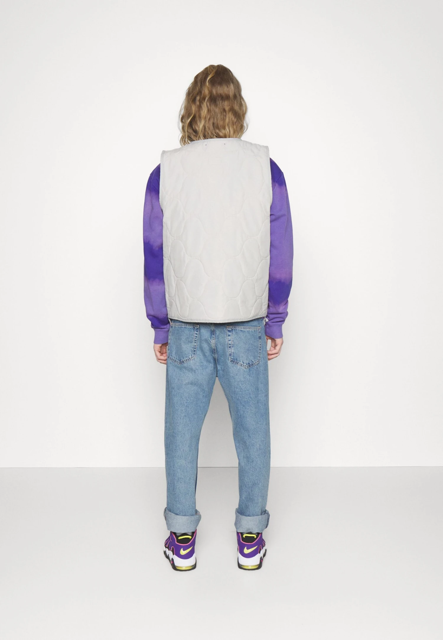 Nike Sportswear Vest - Bodywarmer - Light Iron Ore/White 6 Nike Sportswear Vest - Bodywarmer - Light Iron Ore/White - Afbeelding 4