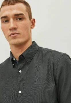 Next Stretch Oxford Short Sleeve Standard - Overhemd - Charcoal Grey 10 Next Stretch Oxford Short Sleeve Standard - Overhemd - Charcoal Grey -Jack and Jones Verkoopwinkel 12336354c8f346eb9b28456e01f4e228