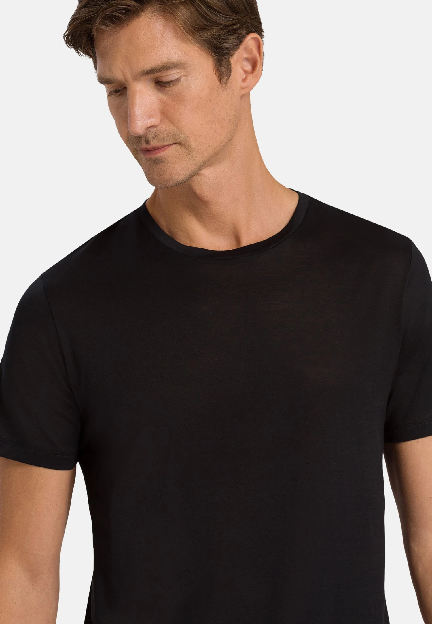 HANRO Sporty - Hemd - Black 6 HANRO Sporty - Hemd - Black - Afbeelding 4