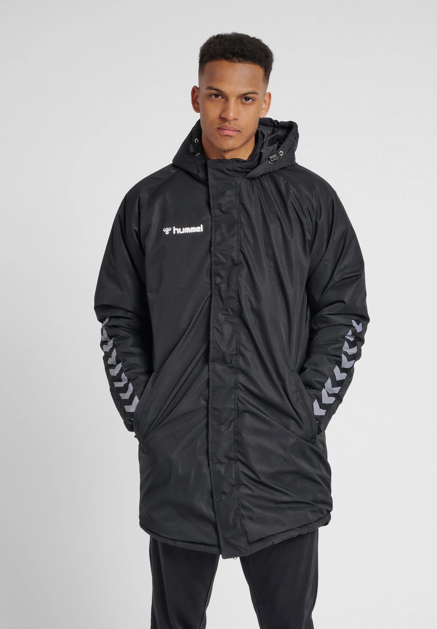 Hummel Winterjas - Schwarzweiss 3 Hummel Winterjas - Schwarzweiss