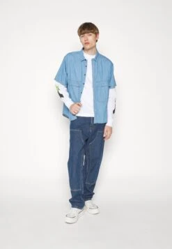 Converse Short Sleeve - Overhemd - Light Retro Blue -Jack and Jones Verkoopwinkel 12797b2c08c4425bba0b3d913515a1b1