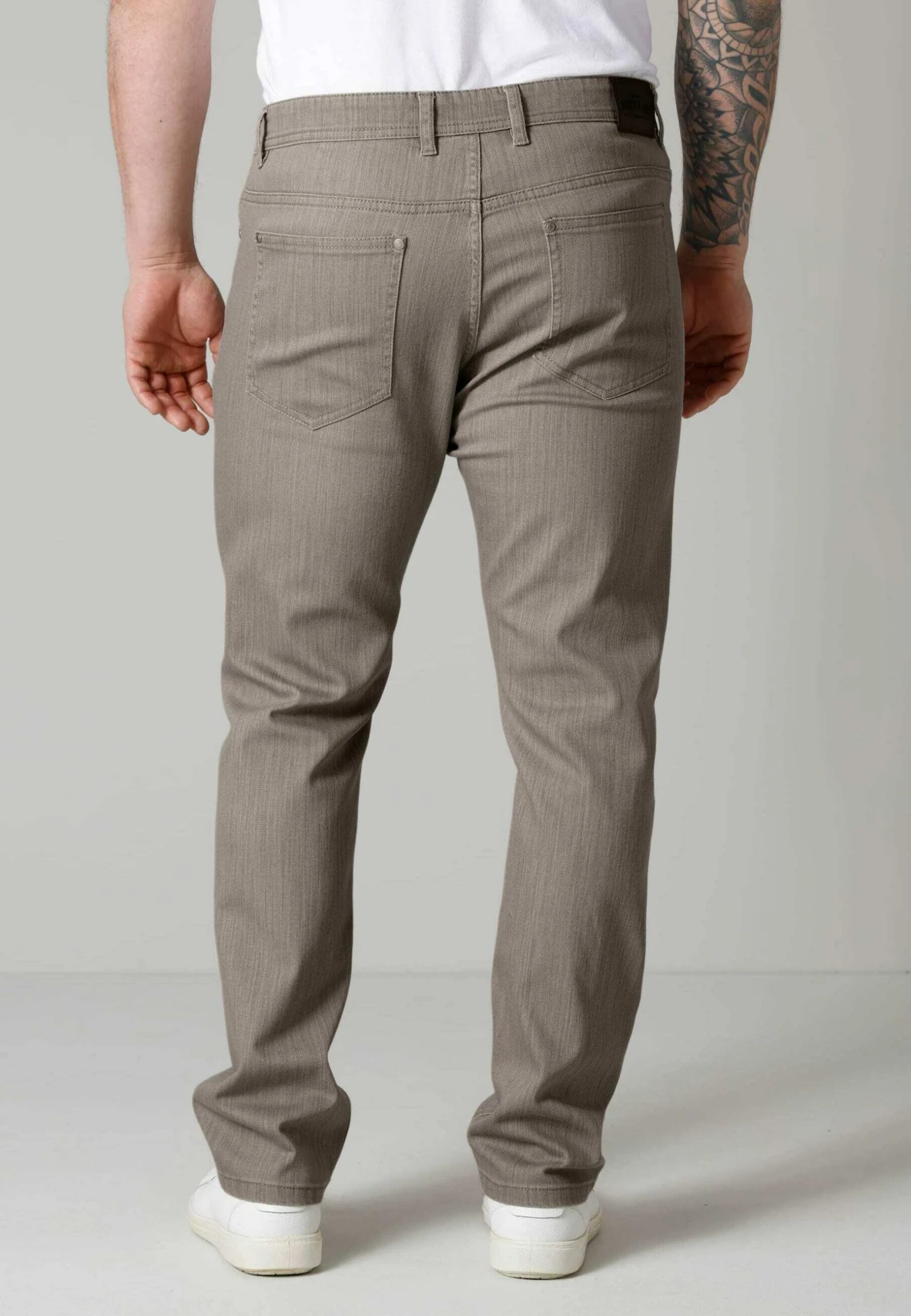 Straight Leg Jeans - Grau 5 Straight Leg Jeans - Grau - Afbeelding 3