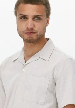 Selected Homme Slhrelaxtiger Ss Structure - Overhemd - Beige -Jack and Jones Verkoopwinkel 12d3f1bc3dc743cf933c0d78ab60aff9