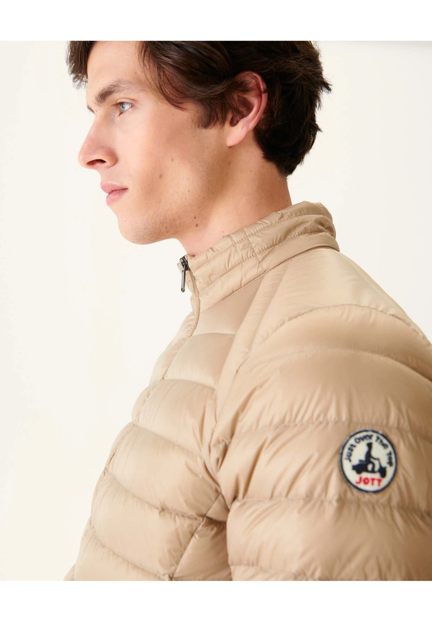 JOTT Mat - Gewatteerde Jas - Beige 4 JOTT Mat - Gewatteerde Jas - Beige - Afbeelding 2