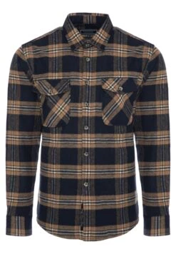 Carisma Mit Karomuster - Overhemd - Dunkelblau -Jack and Jones Verkoopwinkel 132bd8e3bafe405fa540c5b927ad2e95