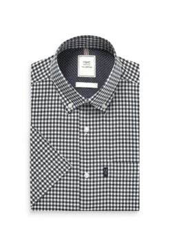 Next Easy Iron Button Down Oxford - Overhemd - Navy Blue/White Gingham 7 Next Easy Iron Button Down Oxford - Overhemd - Navy Blue/White Gingham -Jack and Jones Verkoopwinkel 134e8a067bfa49cdade0df3dabd7d378
