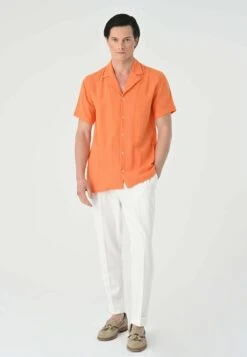 Overhemd - Orange -Jack and Jones Verkoopwinkel 13bacd612148412190bc364d58101b1f