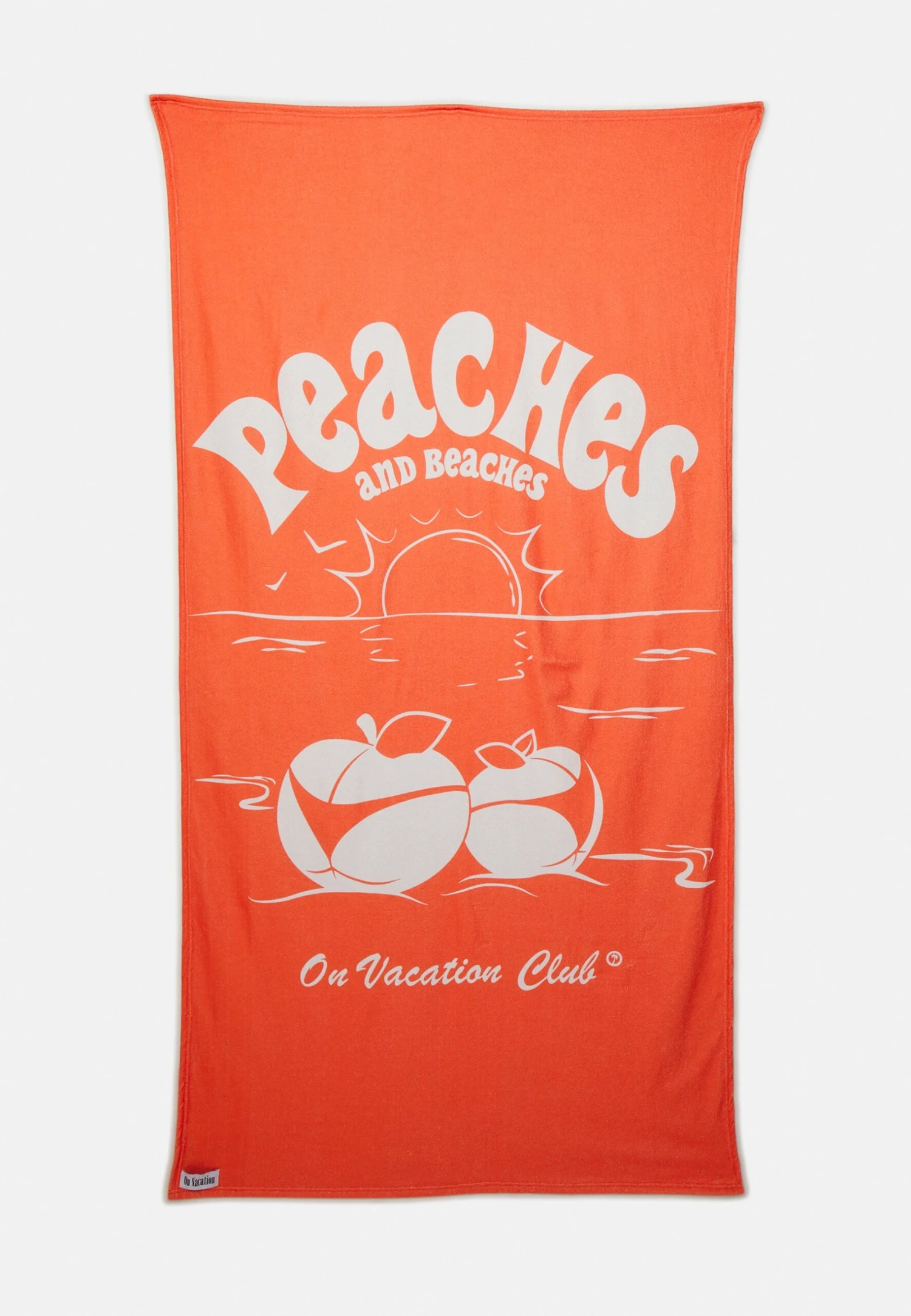 Peaches Towel Unisex - Strandhanddoek - Apricot 3 Peaches Towel Unisex - Strandhanddoek - Apricot