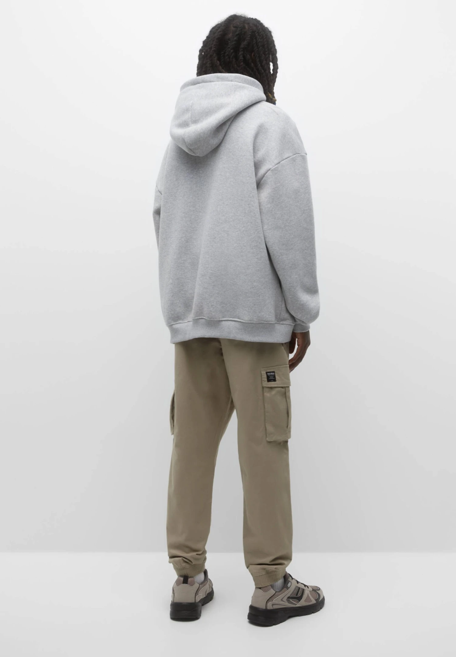 PULL & BEAR Basic Coloured - Cargobroek - Beige 5 PULL & BEAR Basic Coloured - Cargobroek - Beige - Afbeelding 3