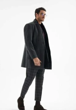 Mantel - Anthracite -Jack and Jones Verkoopwinkel 153a696909b84ac6b266757d45e409a8