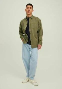 Jack & Jones Overhemd - Olive Night 10 Jack & Jones Overhemd - Olive Night -Jack and Jones Verkoopwinkel 15b6de5bffb54aa481679caba31a8d34