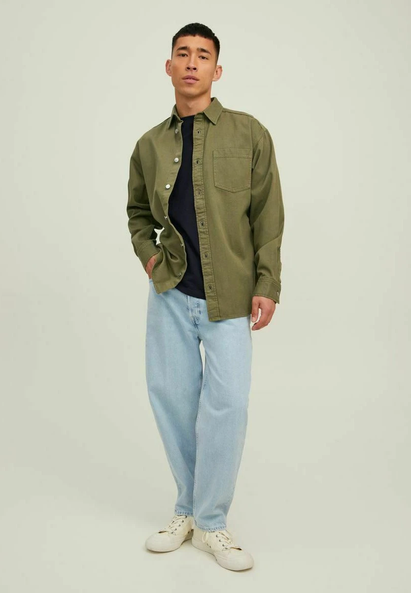 Jack & Jones Overhemd - Olive Night 4 Jack & Jones Overhemd - Olive Night - Afbeelding 2