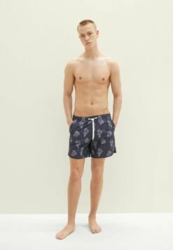 TOM TAILOR Denim Mit Allover-Print - Zwemshorts - Black White Big Coral Print -Jack and Jones Verkoopwinkel 1663cd09fdb34dbfb7e3c5638da82dec