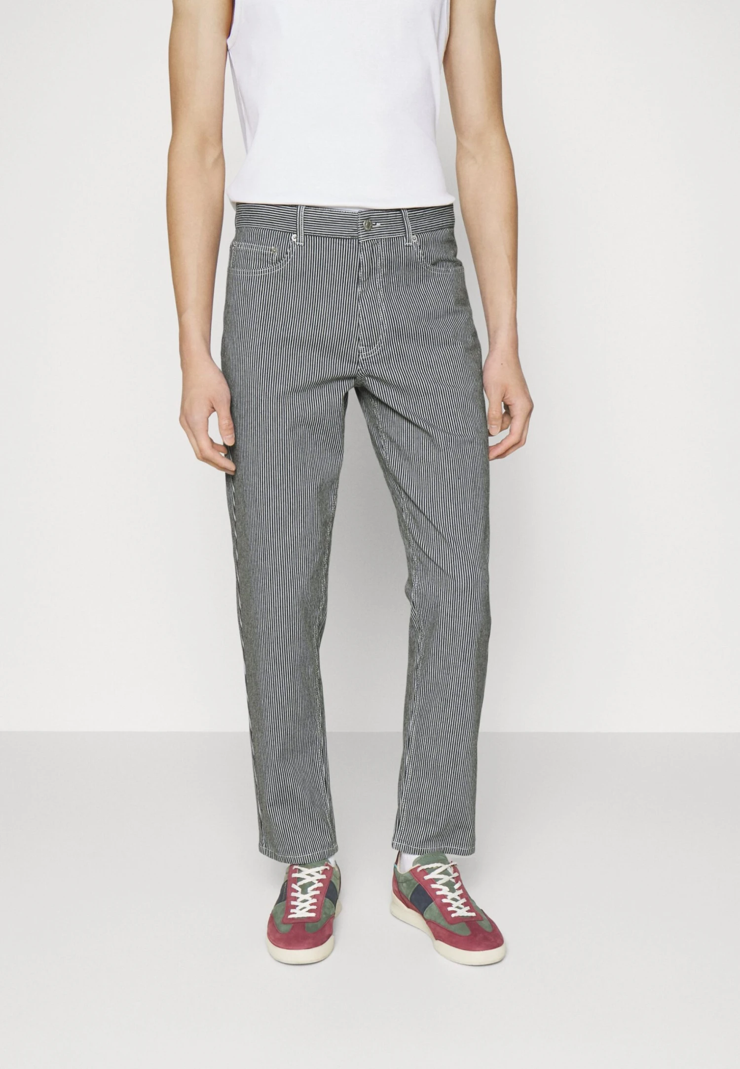 Les Deux Ryder Pants - Straight Leg Jeans - Dark Navy/Ivory 3 Les Deux Ryder Pants - Straight Leg Jeans - Dark Navy/Ivory