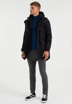 WE FASHION Met Capuchon - Parka - Black -Jack and Jones Verkoopwinkel 16cfdd3a8d184290a72d7fa443bc37b0