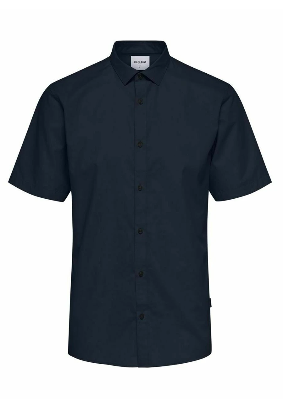 Only & Sons Onssane Solid - Overhemd - Dark Navy 3 Only & Sons Onssane Solid - Overhemd - Dark Navy