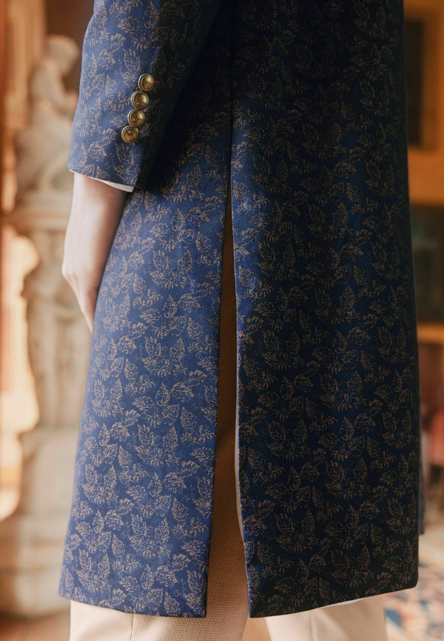 Next Halflange Jas - Blue 7 Next Halflange Jas - Blue - Afbeelding 5