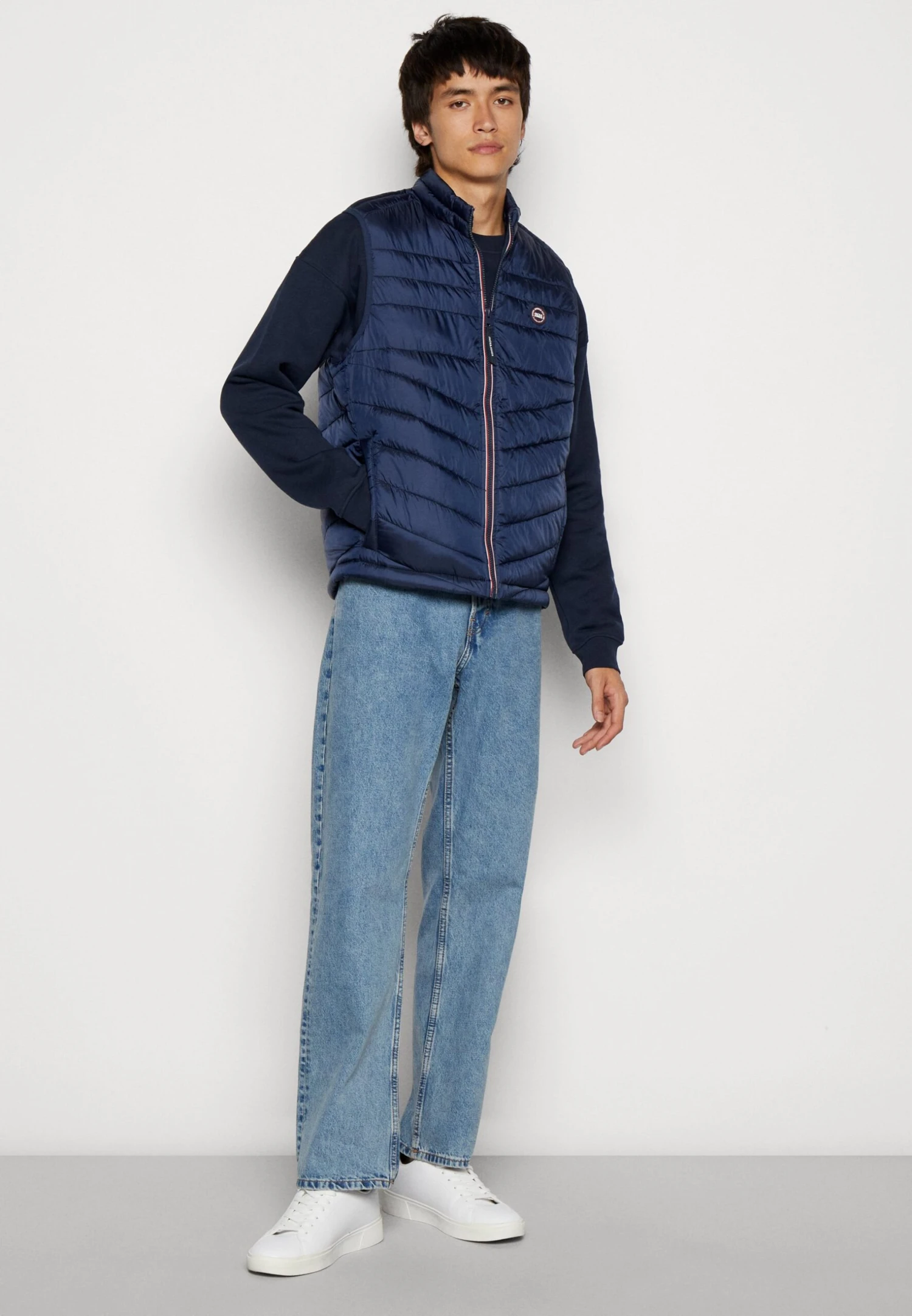 Jack & Jones Jjehero Warmer Collar Noos - Bodywarmer - Navy Blazer 6 Jack & Jones Jjehero Warmer Collar Noos - Bodywarmer - Navy Blazer - Afbeelding 4