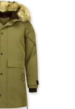 Lange Pi 9803G - Winterjas - Green -Jack and Jones Verkoopwinkel 1755cdaeadc143a8b18ffde6214e4e09