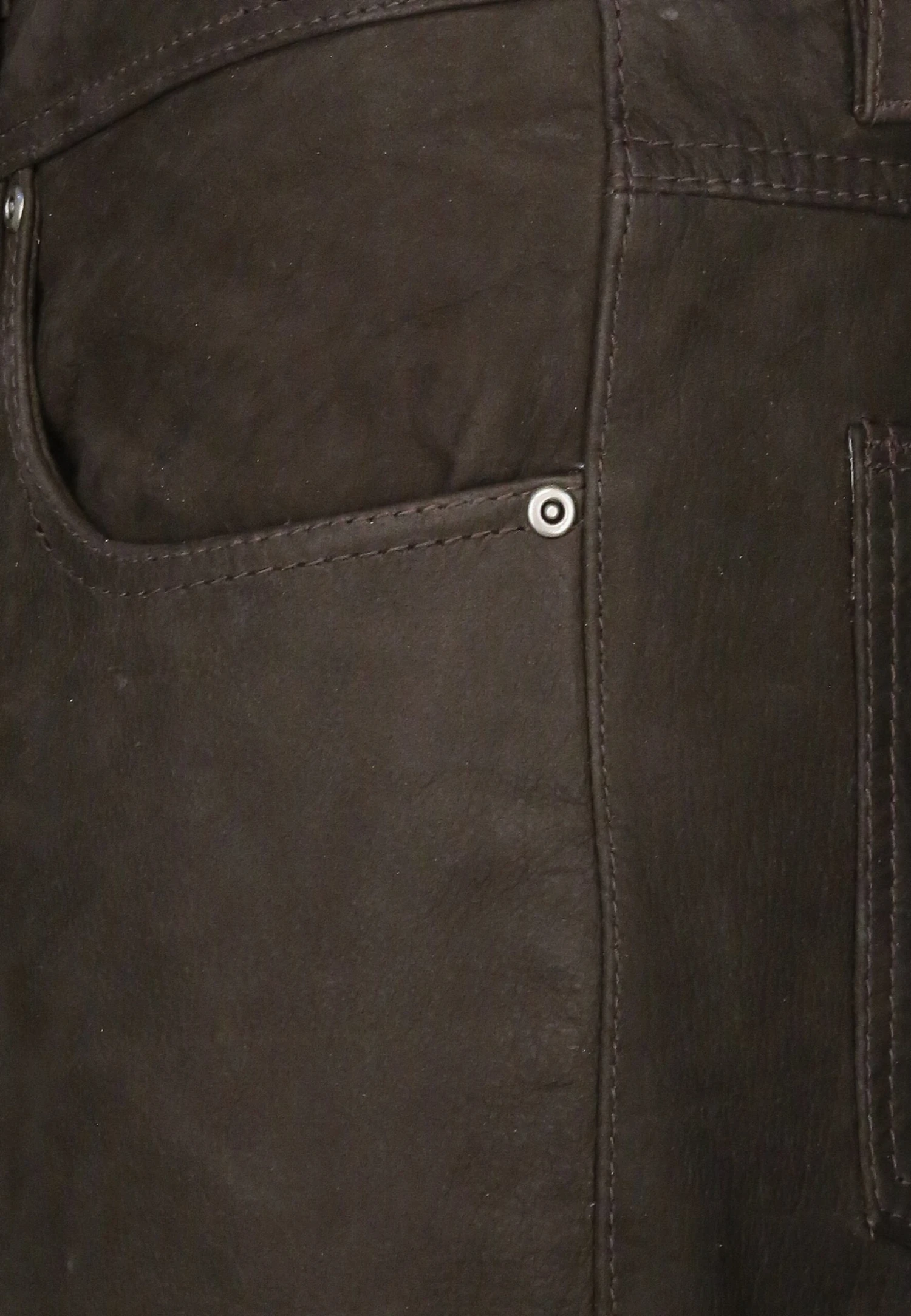 Straight Leg Jeans - Brown 5 Straight Leg Jeans - Brown - Afbeelding 3