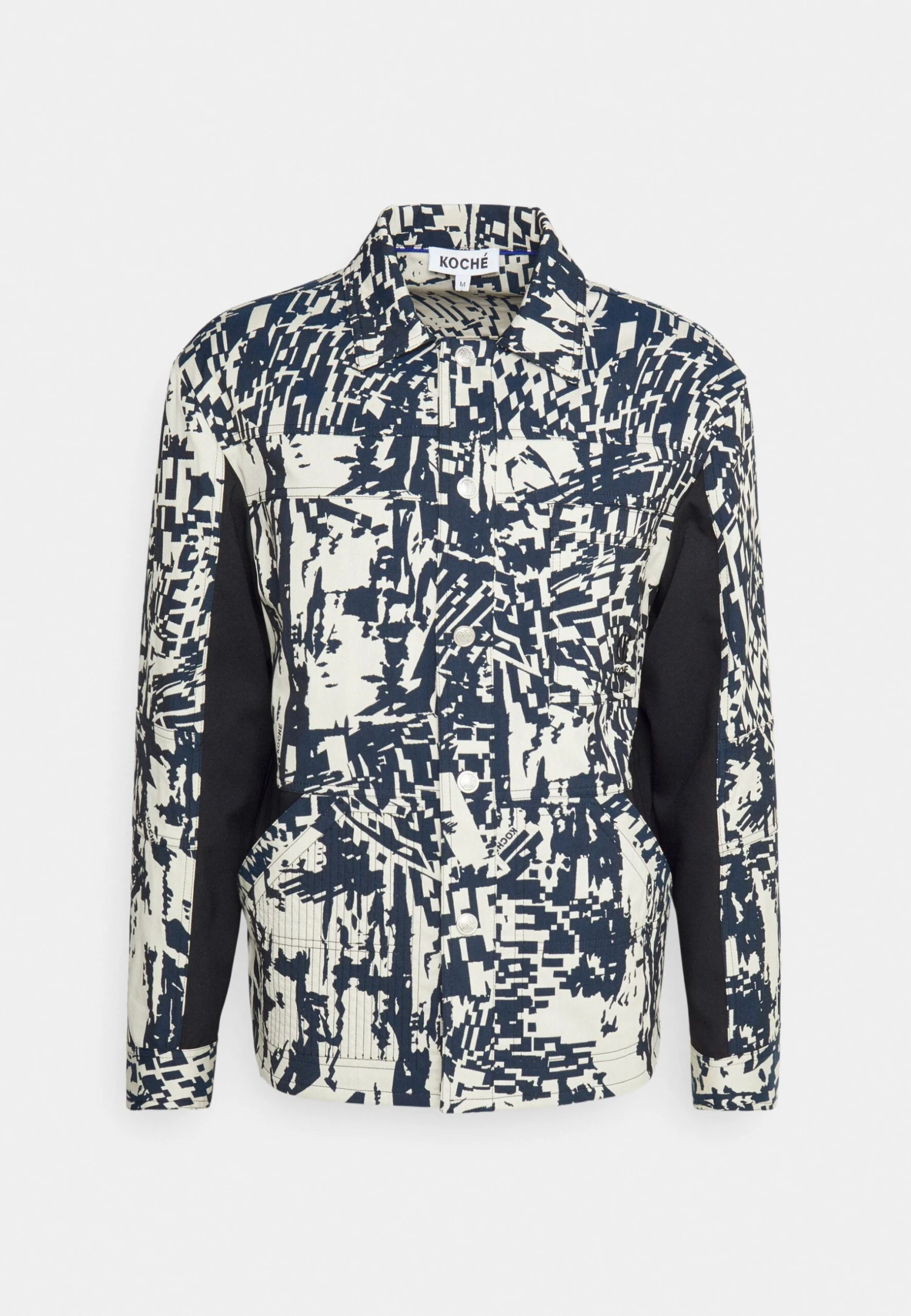 KOCHÉ Sportsjacket Unisex - Lichte Jas - Ecru/Blue 8 KOCHÉ Sportsjacket Unisex - Lichte Jas - Ecru/Blue - Afbeelding 6