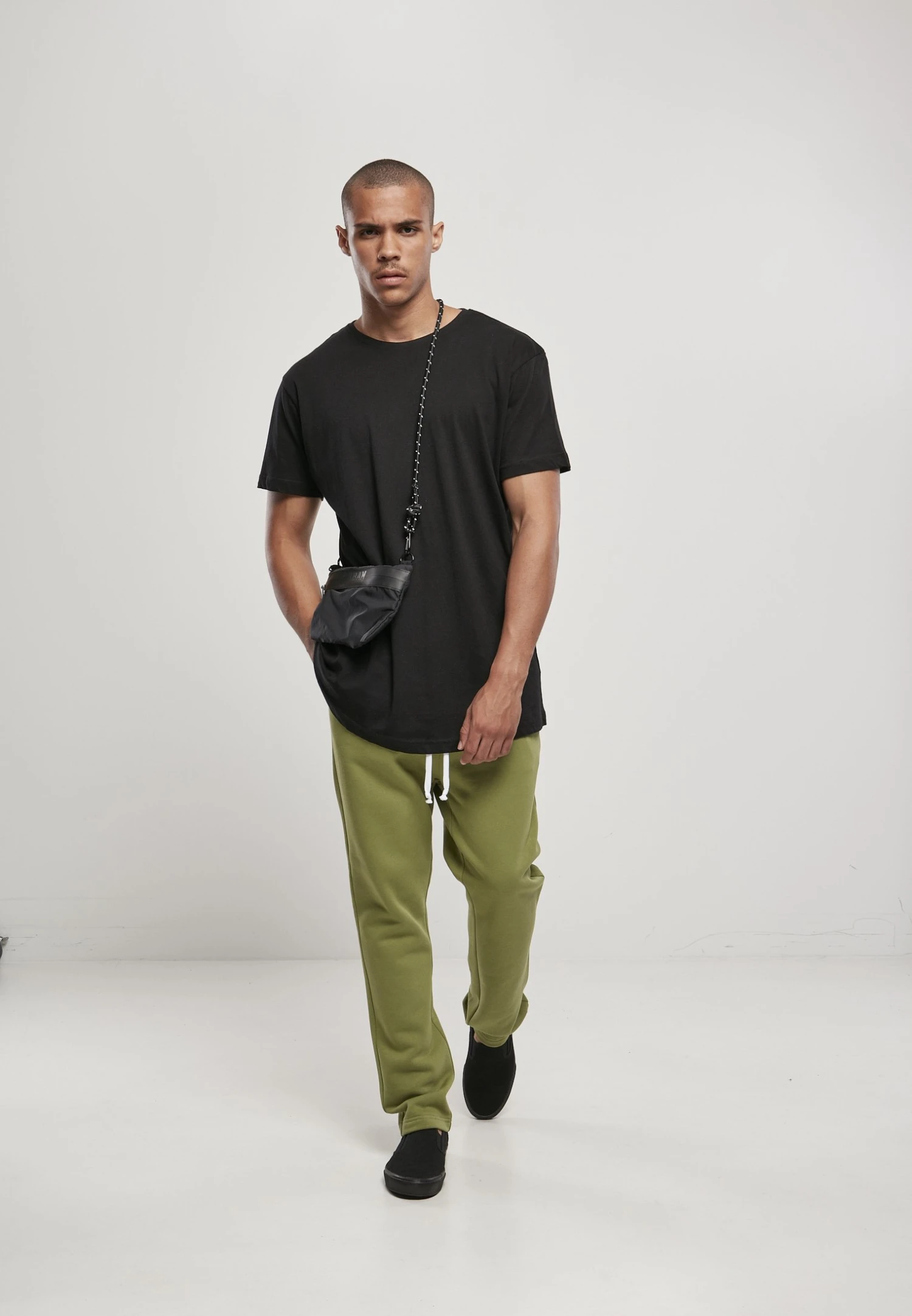 URBAN CLASSICS Trainingsbroek - Newolive 4 URBAN CLASSICS Trainingsbroek - Newolive - Afbeelding 2