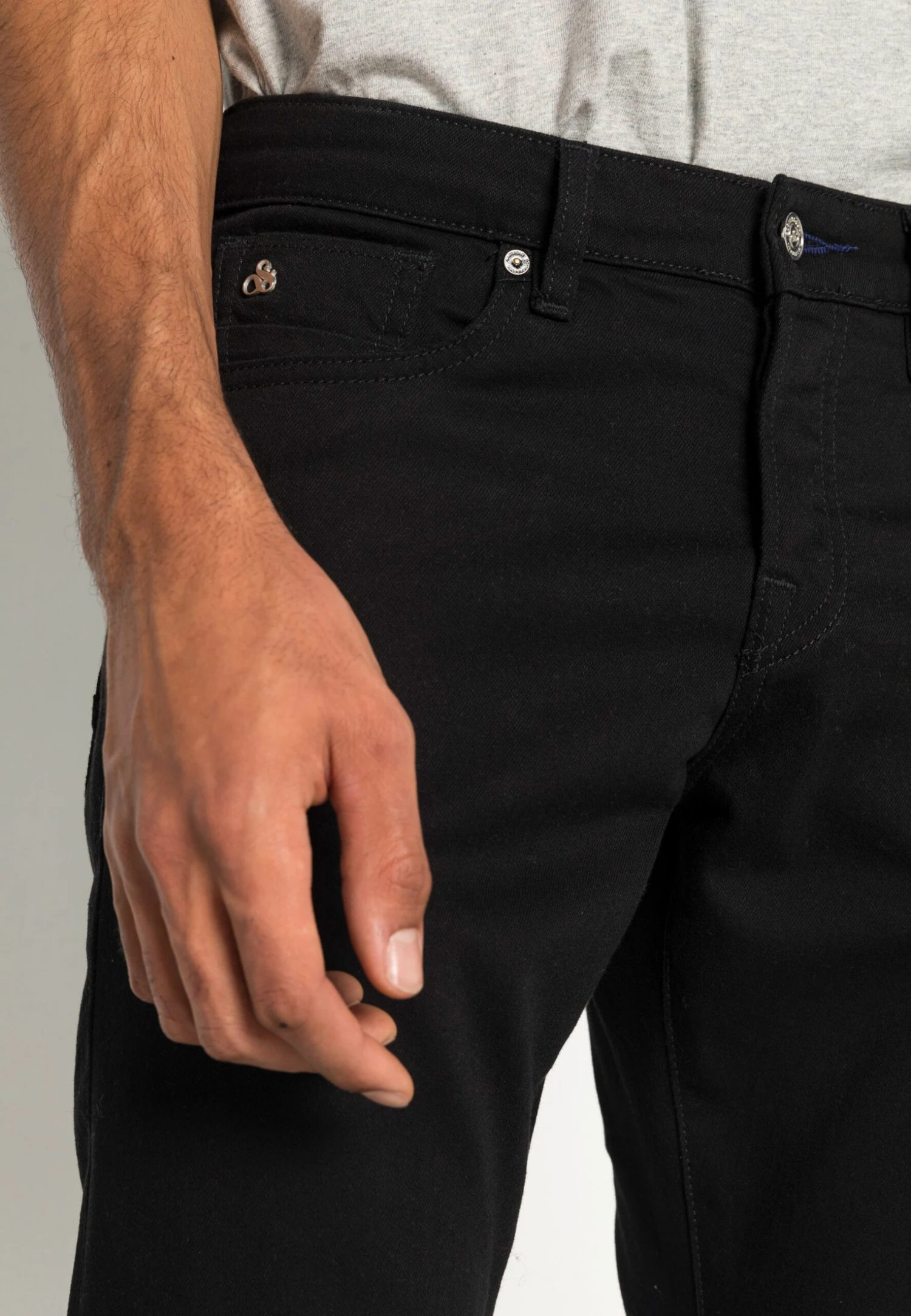 Scotch & Soda Essentials Ralston - Slim Fit Jeans - Stay Black 7 Scotch & Soda Essentials Ralston - Slim Fit Jeans - Stay Black - Afbeelding 5