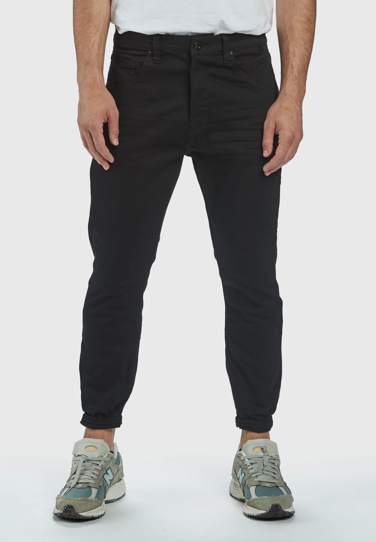 Gabba Alex K1535 - Slim Fit Jeans - Black Denim 3 Gabba Alex K1535 - Slim Fit Jeans - Black Denim