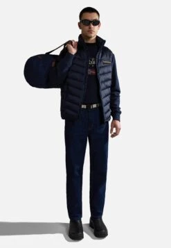 Napapijri Aerons - Bodywarmer - Blu Marine -Jack and Jones Verkoopwinkel 192d28f704834651bab5accbe682151e