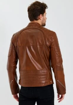 Mit Praktischem Reissverschluss - Leren Jas - Braun 10 Mit Praktischem Reissverschluss - Leren Jas - Braun -Jack and Jones Verkoopwinkel 197f3a924c1a43b9abb697069a643d65