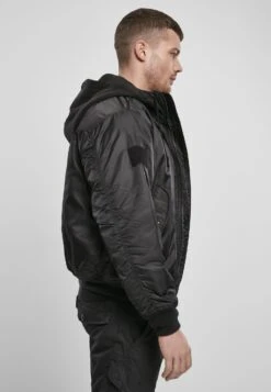 Brandit Hooded- Jas - Black -Jack and Jones Verkoopwinkel 19982db80866401f84143a9d4b0a4496