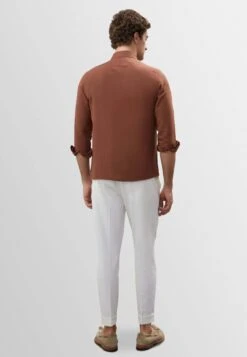Standing Collar - Overhemd - Brown 10 Standing Collar - Overhemd - Brown -Jack and Jones Verkoopwinkel 1a0189b011be4528ad437df9c2b5e216