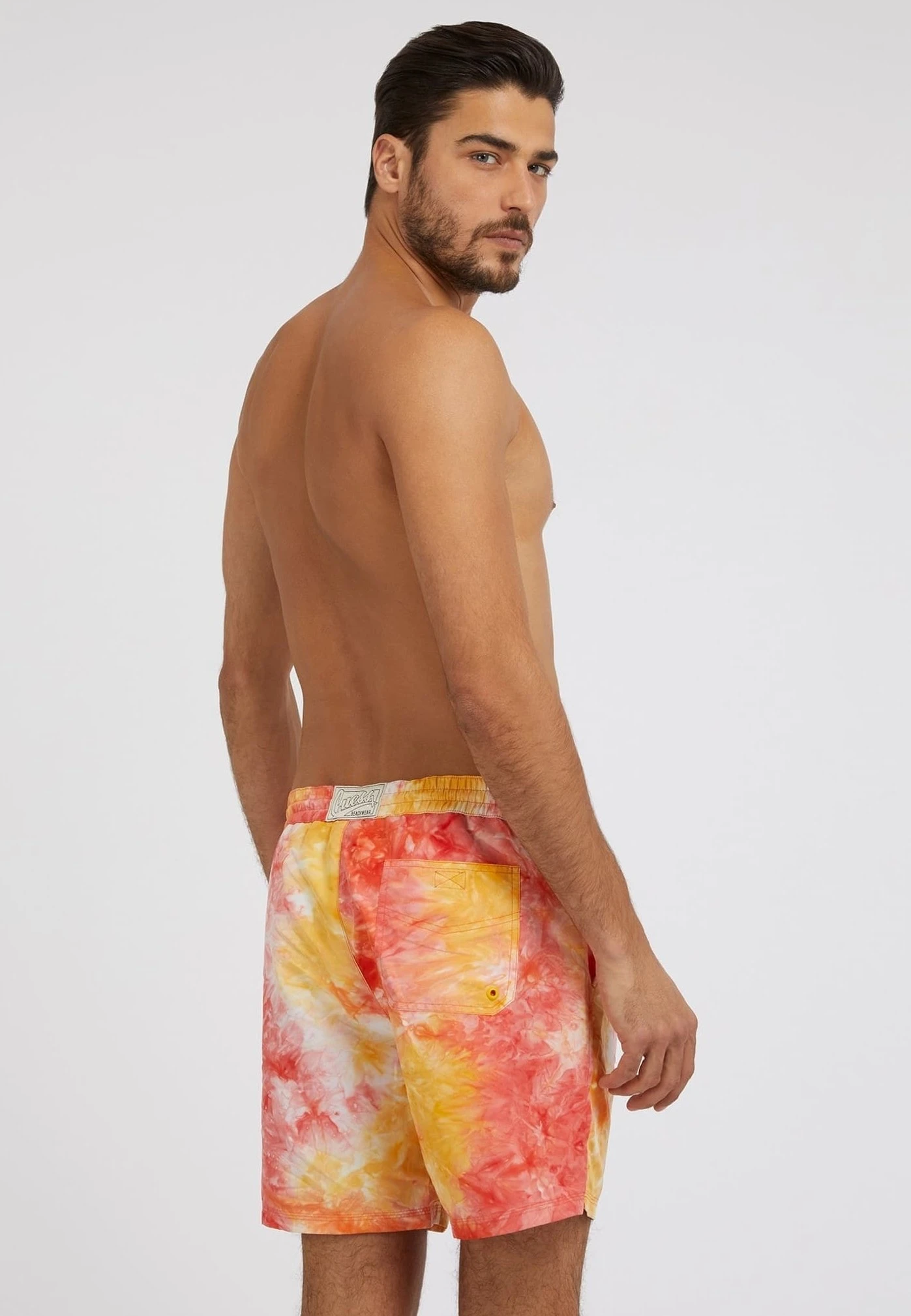 Guess In Tie Dye Optik - Zwemshorts - Gemustert Multicolor 4 Guess In Tie Dye Optik - Zwemshorts - Gemustert Multicolor - Afbeelding 2