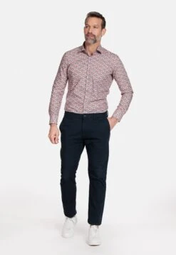 Overhemd - Pink Navy 7 Overhemd - Pink Navy -Jack and Jones Verkoopwinkel 1a85c8515822426a81499761a639d7ab