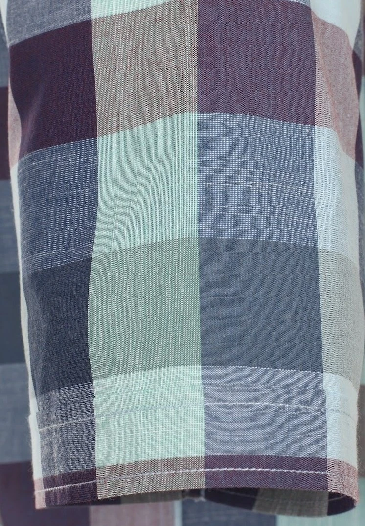 Kurzarm - Overhemd - Blue 5 Kurzarm - Overhemd - Blue - Afbeelding 3