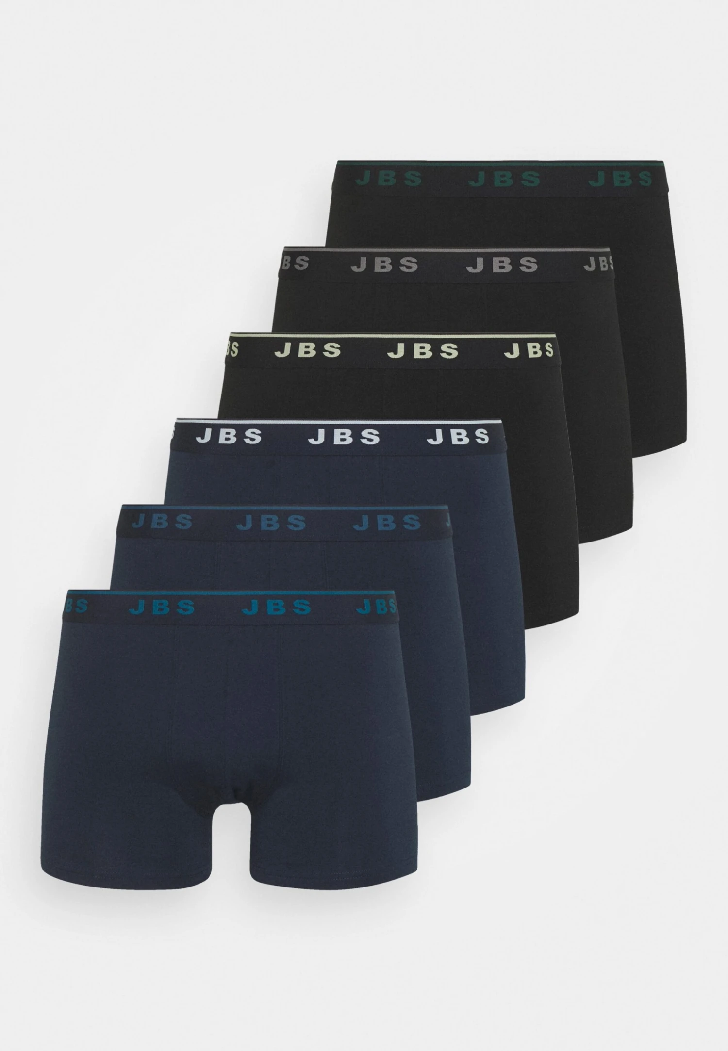 JBS 6 Pack - Onderbroeken - Black/Navy 3 JBS 6 Pack - Onderbroeken - Black/Navy