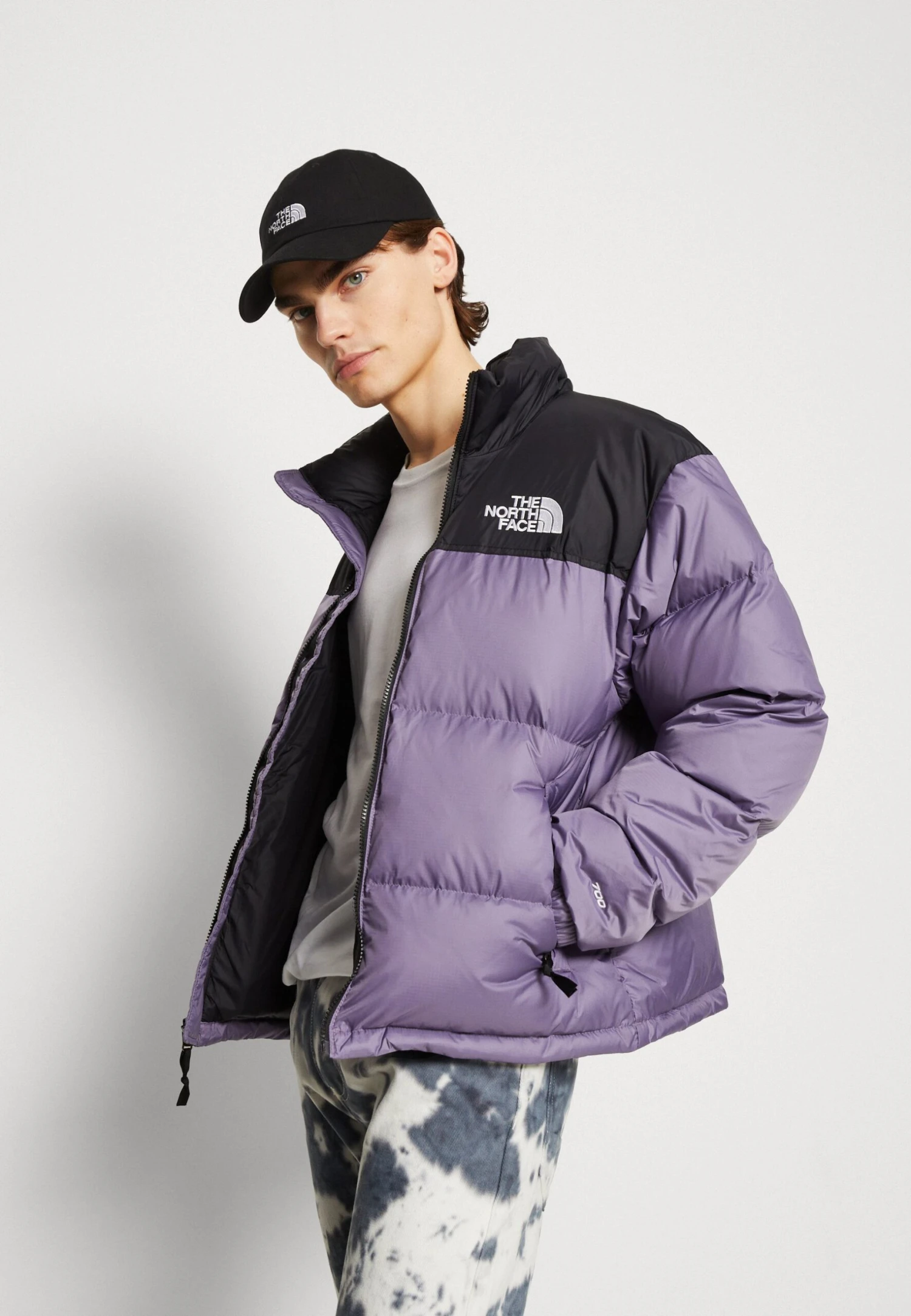 The North Face 1996 Retro - Winterjas - Lunar Slate/Black 6 The North Face 1996 Retro - Winterjas - Lunar Slate/Black - Afbeelding 4