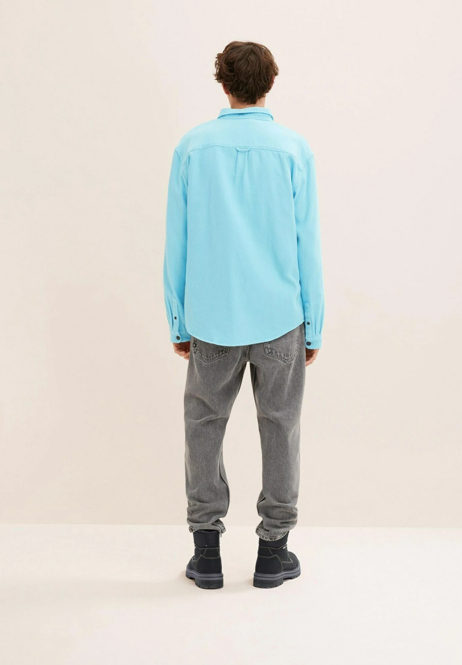 TOM TAILOR Denim Relaxed Fit - Overhemd - Antigua Blue 4 TOM TAILOR Denim Relaxed Fit - Overhemd - Antigua Blue - Afbeelding 2