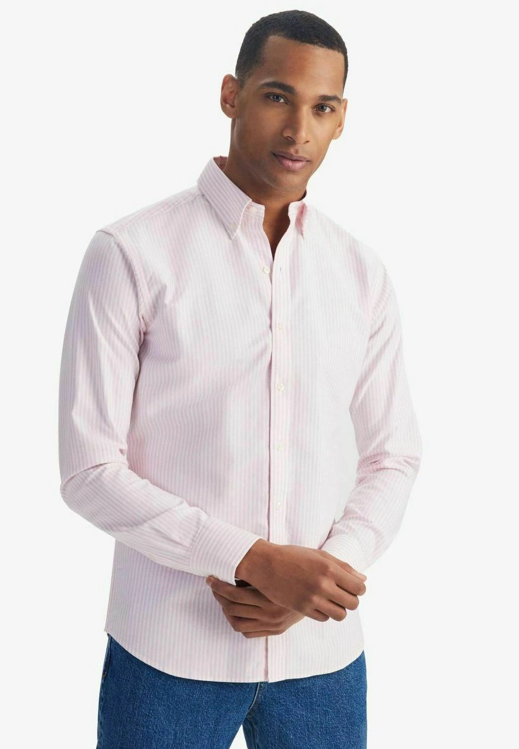 Randiga Oxford - Overhemd - Pink 3 Randiga Oxford - Overhemd - Pink