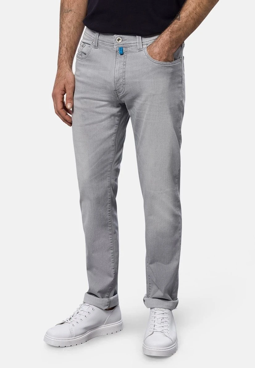 Pierre Cardin Lyon- Jeans Tapered Fit - Light Grey Used Buffies 3 Pierre Cardin Lyon- Jeans Tapered Fit - Light Grey Used Buffies