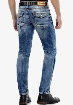 Cipo & Baxx Slim Fit Jeans - Ijsblauw -Jack and Jones Verkoopwinkel 1c54b77702d7491f91cc3142b23cc2ce