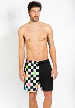 Rusty Checkmate - Zwemshorts - Black