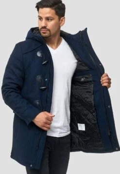 Indicode Jeans Liam - Winterjas - Blue -Jack and Jones Verkoopwinkel 1c7aaae1ff8d4102b33264ac54c2386d