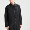 URBAN CLASSICS Coach Coat - Trenchcoat - Black