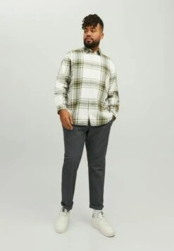 Jack & Jones Plus Size - Overhemd - Dusty Olive -Jack and Jones Verkoopwinkel 1ca624feb3e3430683891d34667516a3